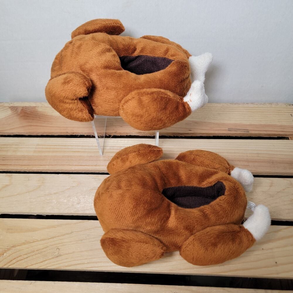 Kids Turkey Plush House Slippers - Size Kids S/M